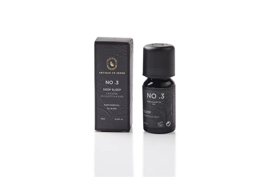 Aroma: Lavender Eucalyptus Sage for Deep Sleep. Aromatic essential oil for aromatherapy and wellness.