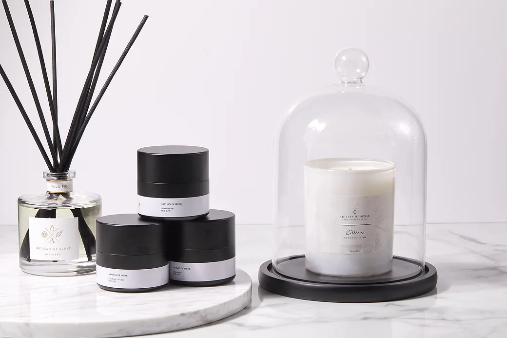 Vintage-style glass cloche, perfect for displaying candles or adding an elegant touch to any space.