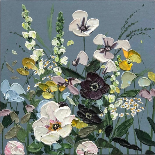 Handpainted Art. Floral painting. Nature-inspired. Wall Art Collection. Home Decoration. Best painting for home/house. Best painting for new home/house.