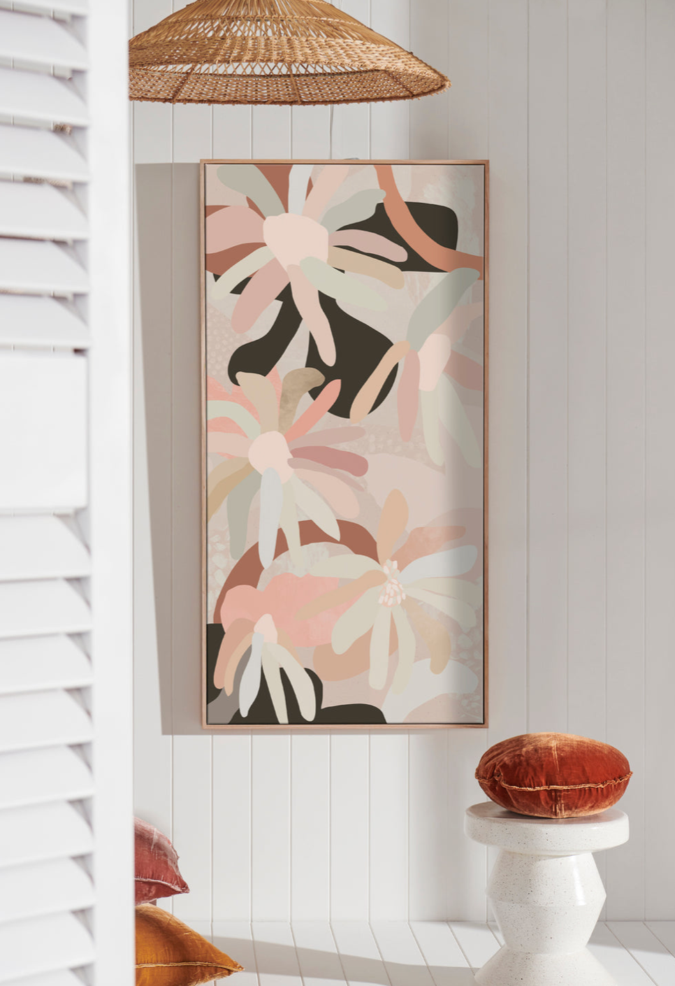 Patio IV: Contemporary wall art, designed for seamless collection integration, convenient.