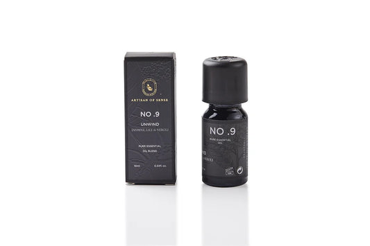 Aroma: Jasmine, Lily & Neroli for Unwind.
Versatile essential oil for various applications.