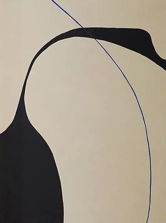 Timeless abstract canvas, Vestige XIII, classic black and white decor, versatile wall art.