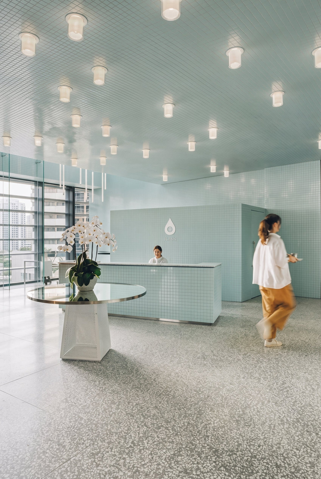 COMO Shambala Luxury wellness reception and spatial scenting and botanical signature scent design by Artisan of Sense.