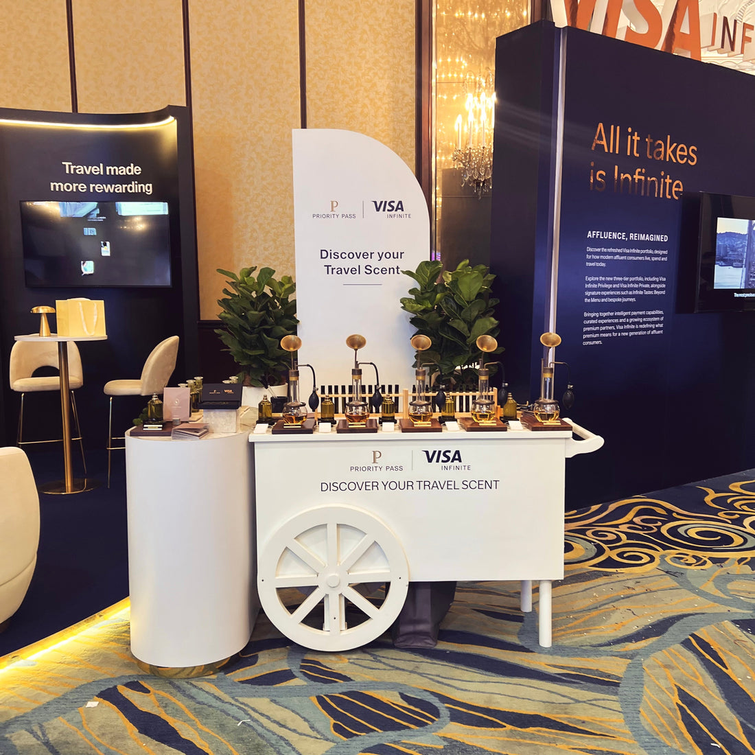 A Lasting Impression: Interactive Fragrance Bar for Singapore Events