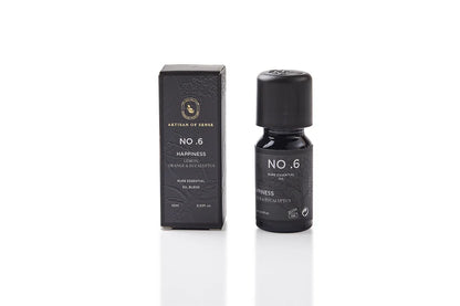 Aroma: Lemon Orange Eucalyptus for Happiness. Natural essential oil for diffusing or topical use.