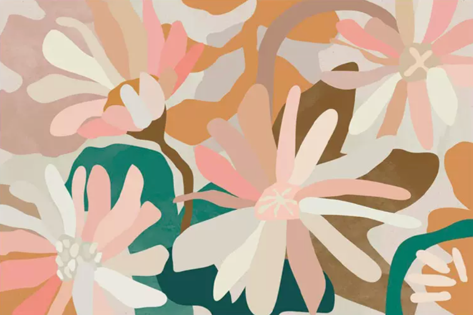 Modern Prints. Floral and botany prints. Canvas Prints. Wall Art Collection. Home Decoration.
