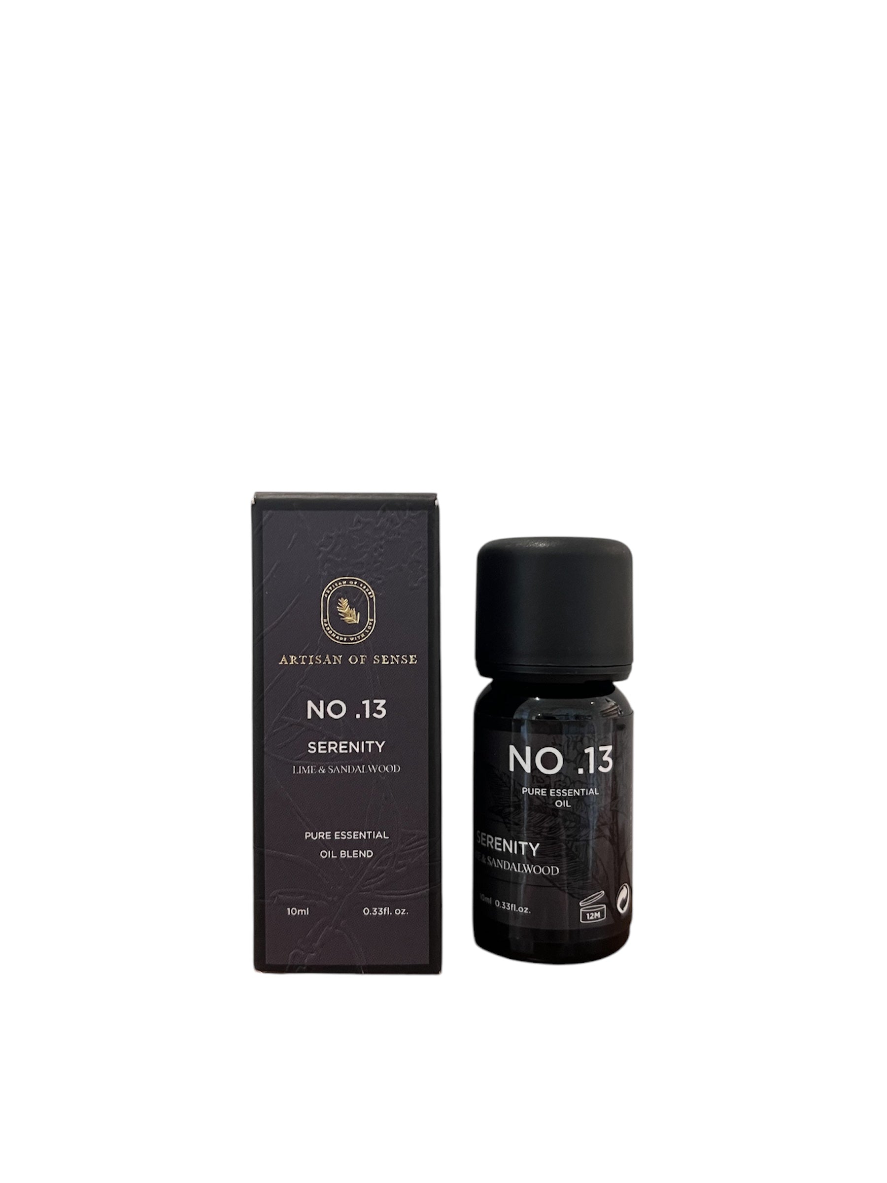 Aroma: Lime & Sandalwood for Serenity. Pure and natural essential oil for scent and therapy.
