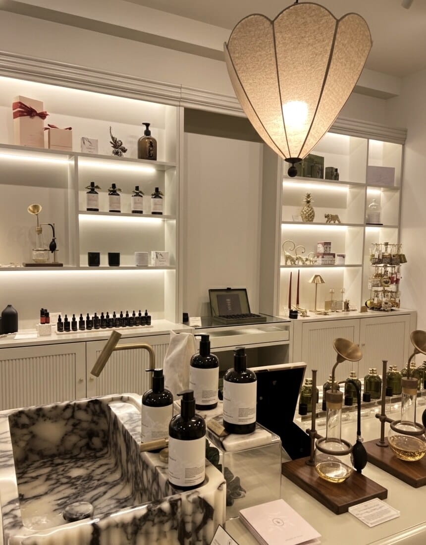 Inside the Artisan of Sense atelier in Joo Chiat, Singapore, where our natural fragrances are handcrafted