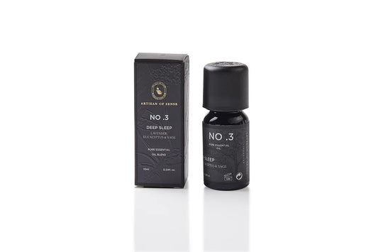 Aroma: Lavender Eucalyptus Sage for Deep Sleep. Aromatic essential oil for aromatherapy and wellness.