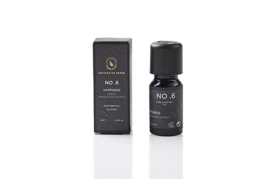 Aroma: Lemon Orange Eucalyptus for Happiness. Natural essential oil for diffusing or topical use.